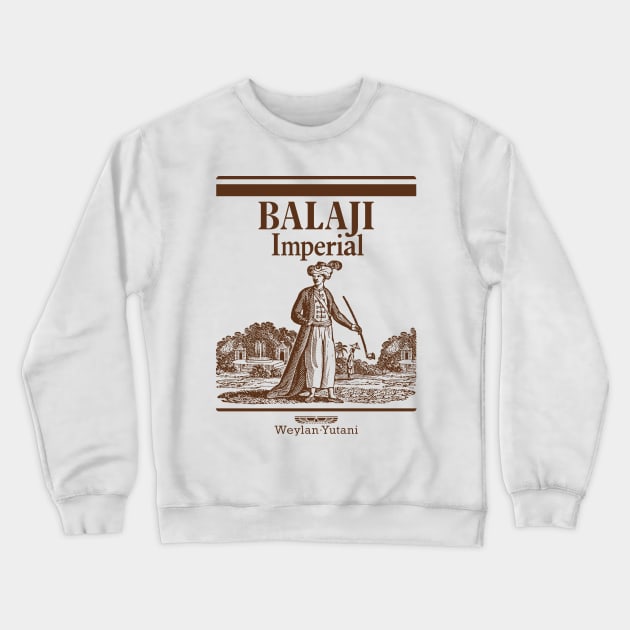 Balaji Imperial Pack Art Crewneck Sweatshirt by Ekliptik